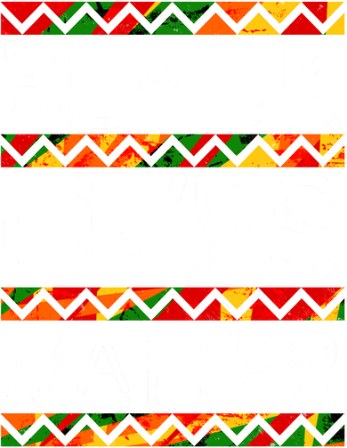 Black Lives Matter Traditional Colors Doggie Tank